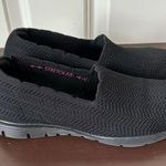 Skechers Seager Rewrite Knit Slip-On Shoes Black 8 Photo 0