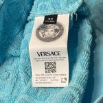 Versace  Allover Towel Full-Zip Hoodie in Light Blue - Large - IT44 - NWT Photo 3