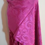 Elohim Creations Pink Wrap with Pleated Ends and Subtle Sheen NWT Photo 3