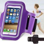 iPhone/Galaxy Sport Gym Exercise Armband Purple Photo 8