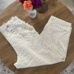 Free People Free-est Tulip Crop Pants In Ivory Size Medium Photo 5