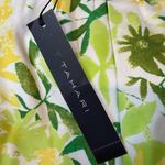 Tahari  Green and Yellow Floral Skirt Photo 1