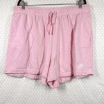 Nike  Light Pink‎ High Rise Sweat Shorts Photo 0