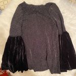 Free People Sparkly Sweater Long Sleeve Blouse Top Photo 4