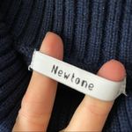 Newtone colorblock mock turtleneck sweater Blue Size M Photo 2