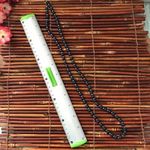 Monet  Strand Blue & Gold Bead Necklace Photo 4