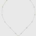 Gucci Silver Interlocking G Necklace Photo 0