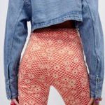 ZARA High Rise Daisy Print Pants Photo 1