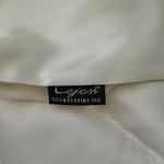 Cejon Accessories Inc White double sided Satin Sheer Wrap Scarf Photo 3