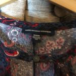 American Eagle  Maroon Paisley Long Sleeve Dress Photo 10