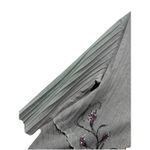 Focus Casual Life Womens Jacket Size M Gray Boho Ribbed Painted Button Lagenlook Size M Photo 6