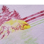 Vintage Tank Top Women Medium Pink Colorado Boulder FlatIrons Mountains Gym Run Photo 3