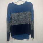 Rag and Bone Wide Stripe Sweater Supreme Quality Cool Shades of Blue Photo 3