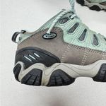 Oboz Grey Mint Green Hiking Shoes Womens 9 Gorpcore Outdoorsy Casual Lace Up Gray Photo 1