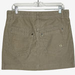 Mountain Hardwear  Skirt Womens 8 Tan A-Line Corduroy‎ Mini Skirt Basic Heritage Photo 1