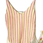J Brand ‎ metallic silk blend spaghetti straps tank top camisole Small Photo 0