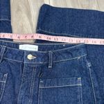 ZARA  wide leg crop high waisted jeans size 6 Photo 7