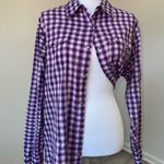 Wrangler  Women’s Pearl Snap Button Down Shirt Pink Plaid Photo 1