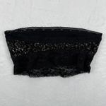 Intimately Free People Black Lace Sequin Strapless Tube Bandage Top Small Photo 1
