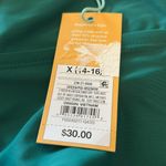 Kona Sol NWT  Swimming Tank Women's tankini top green sz 0X 14-16 Photo 2