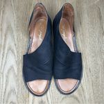 Free People  Mont Blanc Western Sandal Black Charcoal Leather Women’s Size 8.5 Photo 7