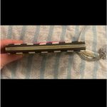 Betsey Johnson Vintage  Striped Zip Around Wallet Photo 2