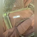 House Of CB NWOT  'Alondra' Cafe Au Lait Beaded Maxi Dress sz L Photo 11