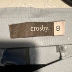 Women's Grey and Blue Jeans Size 8 Cargo Pants Pocketed Gray Photo 5