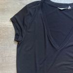 Athleta V-neck Short Sleeves Dress With Ruched Sides Size M Photo 2