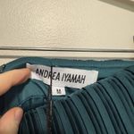 Andrea Iyamah NWT Linea Pleated Pants in Forest Green Size Medium Photo 5