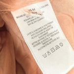 Urban Outfitters  Rosie Notched Pelmet Linen Floral Mini Skirt Orange Size Medium Photo 7