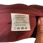 Azazie  Bridesmaid Prom Formal Dress Size A4‎ Maroon Chiffon Floor Length Halter Photo 6