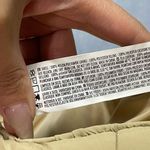 Forever 21  Cropped Puffer Vest Size XS in Beige Photo 5