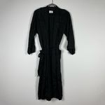 Wilfred  Aritzia Durante Duster Satin Half Sleeve Belted Wrap Jacket Cardigan XXS Photo 0