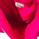 Julia Pinkham Vintage Parrot Pink and White Tote Bag Purse Photo 7