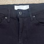 Topshop Nordstrom-  straight leg black jeans Photo 1