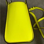 Michael Kors Neon Yellow Selma Saffiano Leather Mini Messenger Bag Crossbody Photo 7