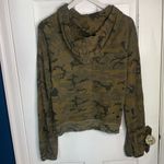 Philanthropy Gamble Sweatshirt Olive Camo Distressed Hoodie W Photo 10