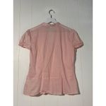 Caribbean Joe  · Pintuck Embroidered Tunic Blouse · Cotton · Pastel Pink · Medium Photo 3