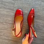 ALOHAS Alohos Lindy Bliss Red Leather Pumps Photo 14