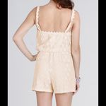 NIKIBIKI New Creamy Beige Lace Romper by  Photo 1
