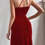 Red Velvet Dress Size XS Photo 2