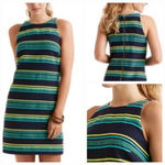 Vineyard Vines  Deep Bay Striped Jacquard Shift Dress - Size 4 Photo 1