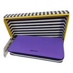 Marc Tetro White Bichon Frise Dog Zip Wallet Purple Photo 4