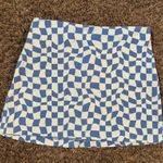 Checkered mini skirt Multiple Photo 2