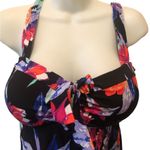 FULLFITALL Swimsuits Floral Swim Sz. 12 Dress Colorful Peek Photo 3