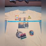 Vintage Julie Mango Applique Italian T Photo 4