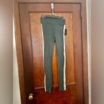 NWT We Norwegians Logo Patch Leggings Ski Base Layer Marino Wool in Green S Photo 1