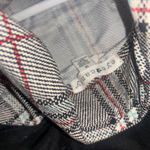 Eye Candy  Dress Women’s Plaid long sleeve size medium  Photo 6