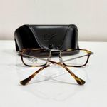 NWT Persol PO 3044V 52MM Brown & Gold Tortoise Optical Frames Rectangle Eyeglass Photo 2